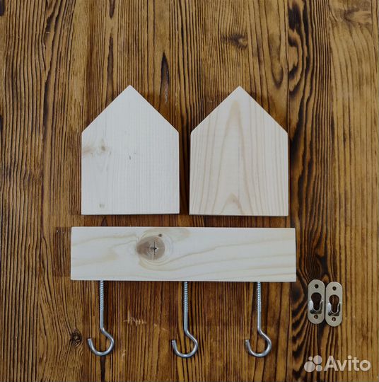 Заготовка для творчества деревянная. Ключница