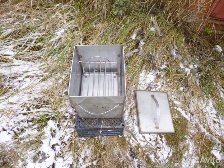 Коптильня.Толщ3 мм.Нержевейка.Новая