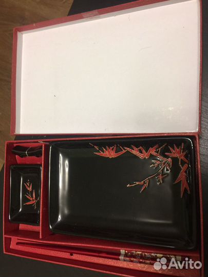 Наборы посуды для суши/роллов в коробках новые