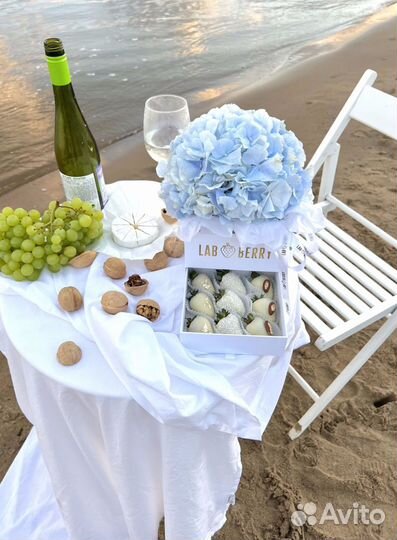 Боксы с клубники в шоколаде