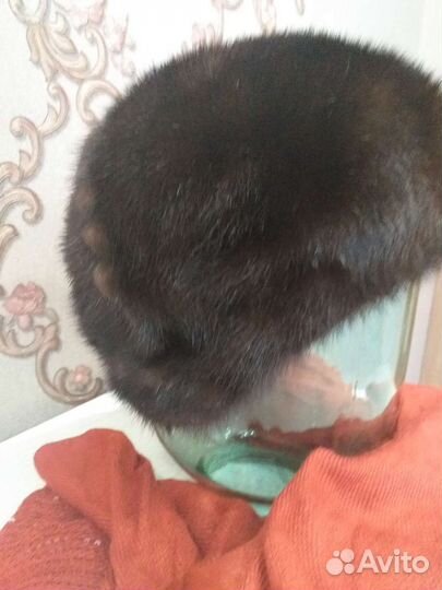 Шапка норковая женская