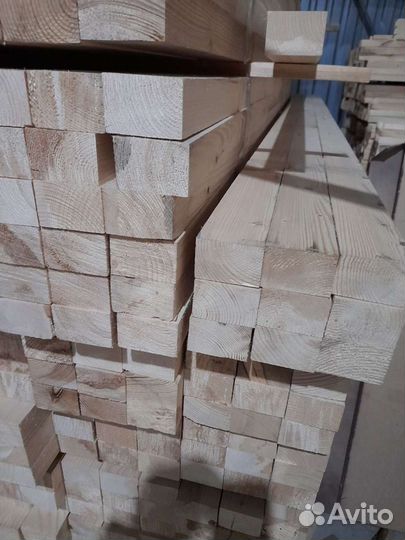 Брус обрезной 100 x 100 x 6000 не ГОСТ