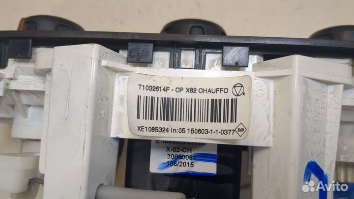 Переключатель отопителя Opel Vivaro, 2015