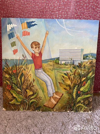 Картина маслом СССР соцреализм