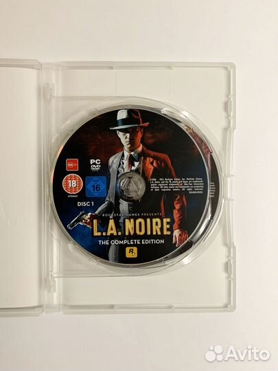 L.A. Noire Complete зарубеж лицензия DVD-box бокс