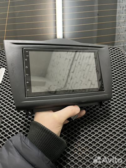 Магнитола 2 din с рамкой на гранту