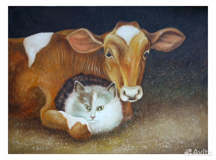 Картина, масло, холст