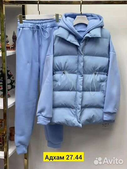 Спортивный костюм женский на флисе новый