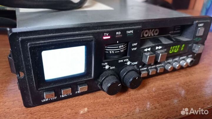 Yoko редчайшая магнитола с телевизором