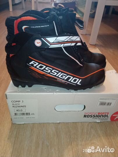 Ботинки лыжные rossignol comp j, р 40