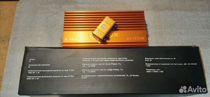 Усилитель 6.180 dl audio