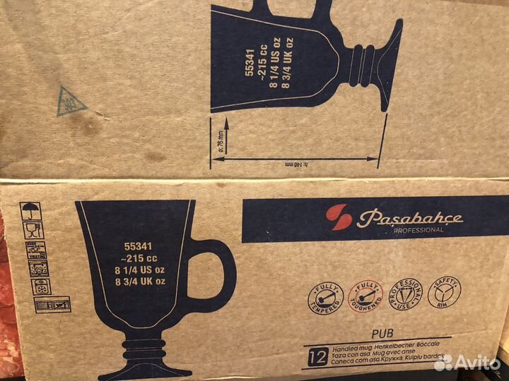 Бокал айриш кофе pasabahce 12 шт