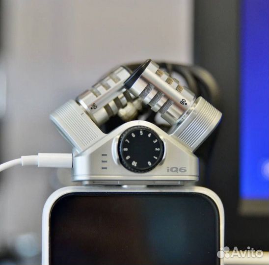 Микрофон Zoom iq6 для iPhone