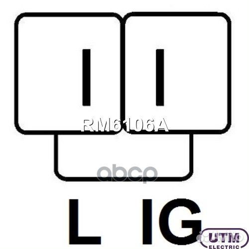 1 Регулятор генератора RM6106A Utm