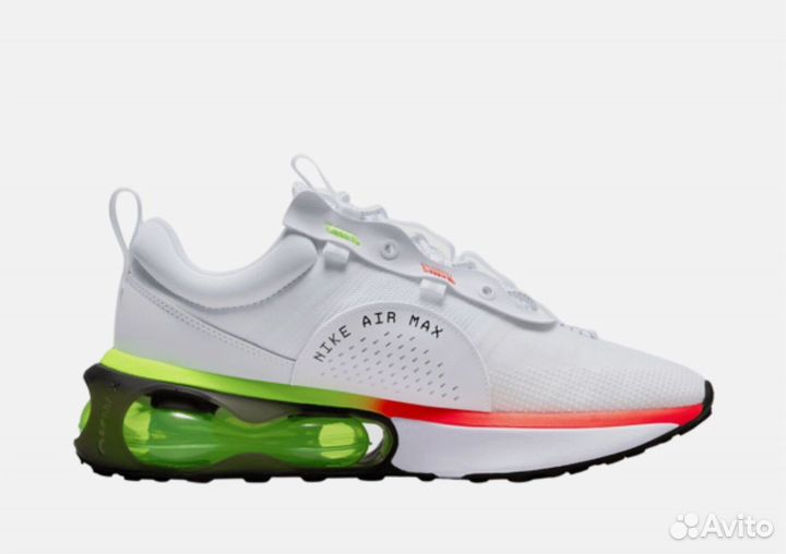 Nike Air Max 2021 White Bright Crimson Volt 41,5 р