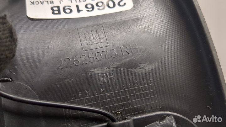 Накладка на порог Cadillac Escalade 4, 2015