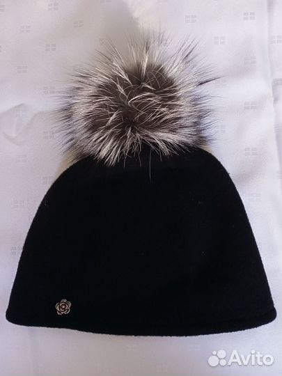 Шапка из натуральной шерсти Woolmark