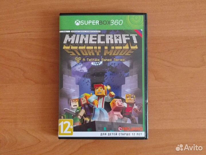 Игра Minecraft (Майнкрафт) диски на Xbox 360