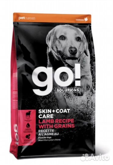 Корм для собак go 11,3 кг