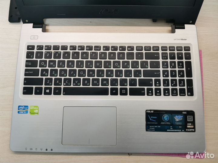 Ноутбук Asus k56cb разбор