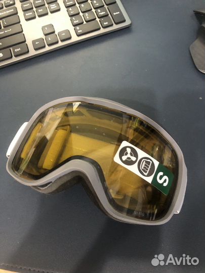 Горнолыжные очки wedze s1 желтые