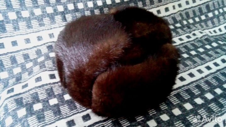 Шапка норковая р56-57