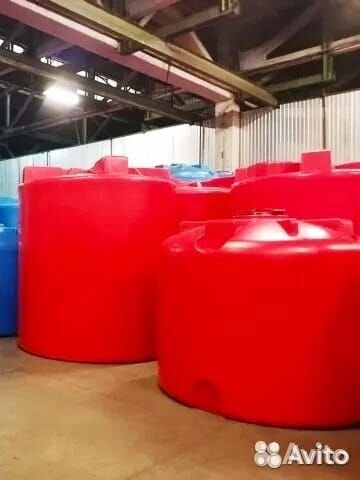 Емкости от 2000 л из полиэтилена под воду И кас