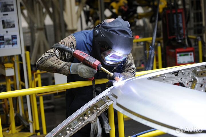 Рабочий на автозавод. Без опыта (вахта)