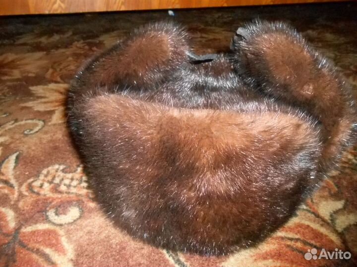 Шапка норковая мужская
