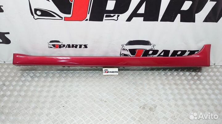 Накладка на порог (наружная) Mitsubishi Lancer Evo