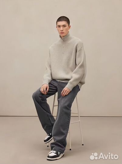 Джемпер полузамок old money