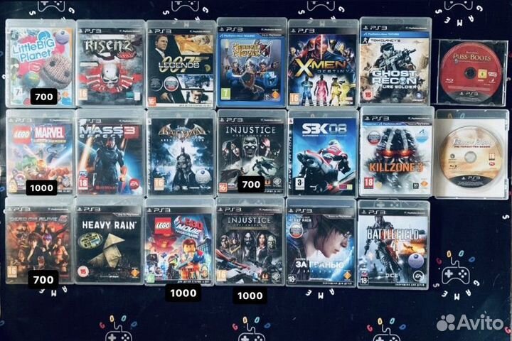 Игры ps3 лицензия (обмен,продажа)