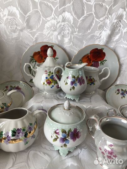 Молочники, сахарницы.обновление