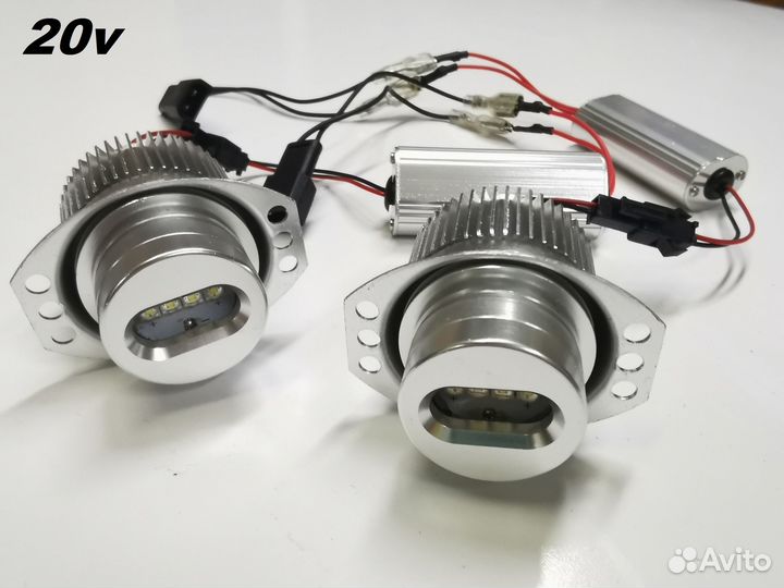 LED Маркеры BMW E90 E91 (Белые ангельские глазки)