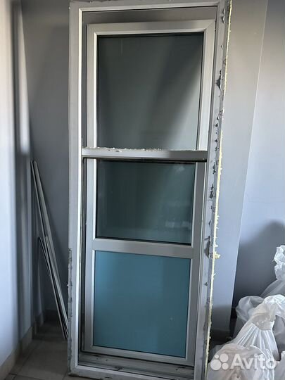 Дверь+окно пластиковые