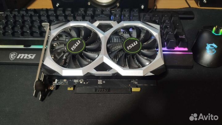 Видеокарта gtx 1660 oc 4gb ventus xs
