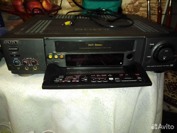 Видеомагнитофон sony hi fi