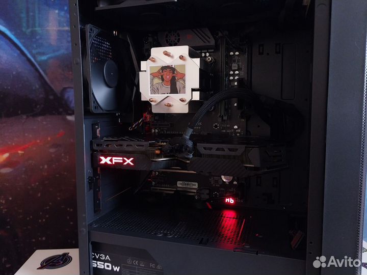 Игровой компьютер i7 6800k / vega 56 8GB / DDR4