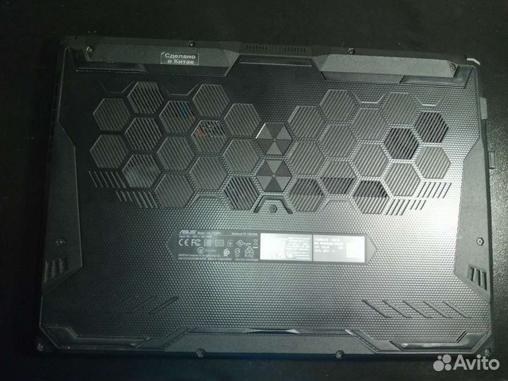 Ноутбук asus TUF Gaming F15 FX506HCB-HN210