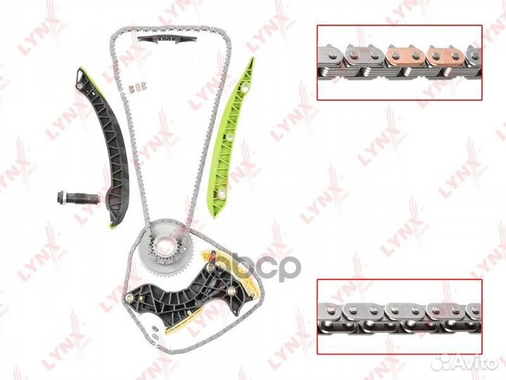 Комплект цепи грм TK0108 lynxauto
