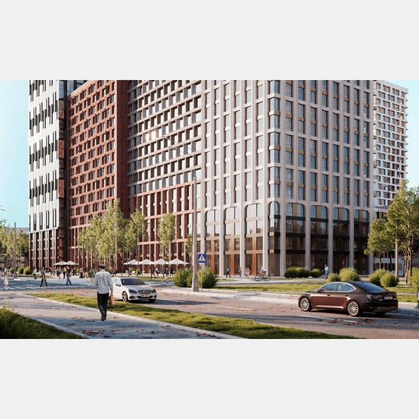 1-к. квартира, 45,6 м², 14/15 эт.