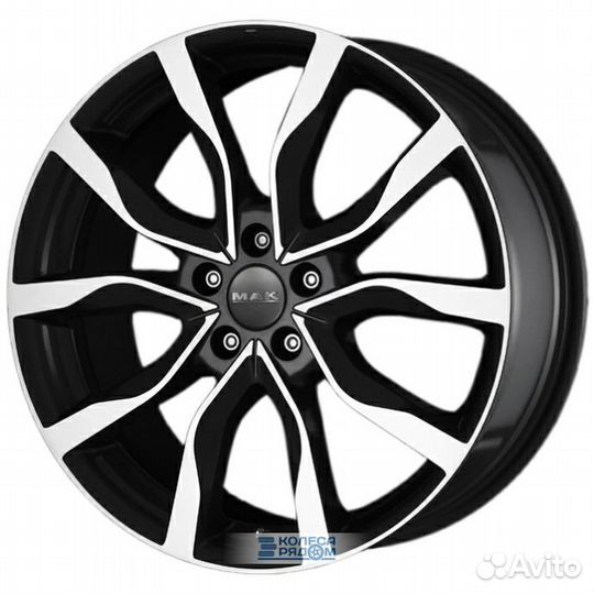 MAK Wolf 8x18 5*112 ET42 DIA76.1 Black mirror Лито