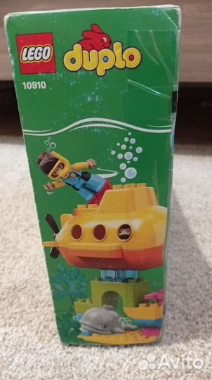 Lego duplo подводная лодка