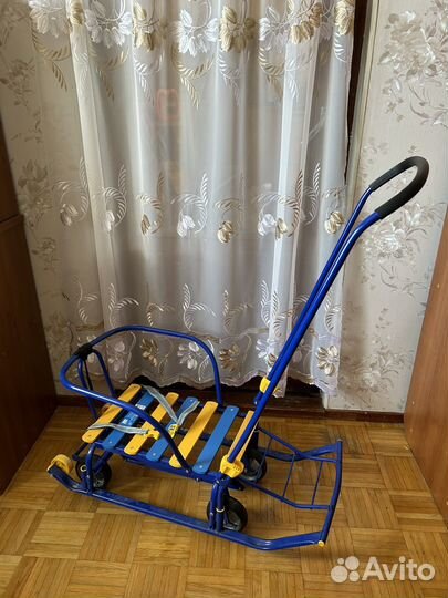 Санки коляска ника