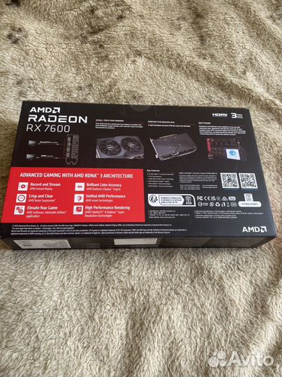 Amd radeon rx 7600 новая