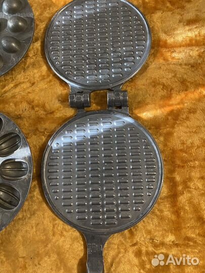 Орешница СССР вафельница форма для выпечки