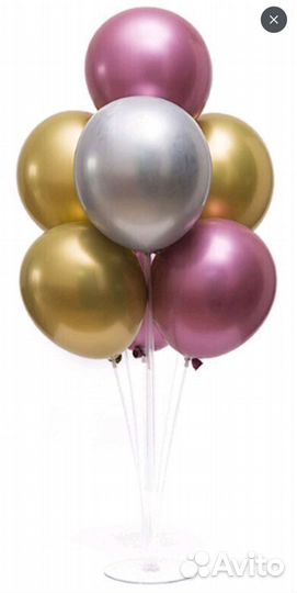 Фонтан из воздушных шаров