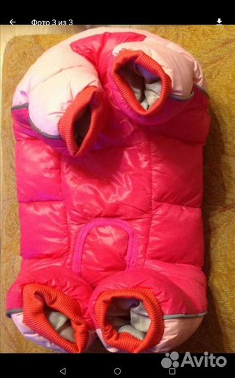 Зимний комбинезон для собаки