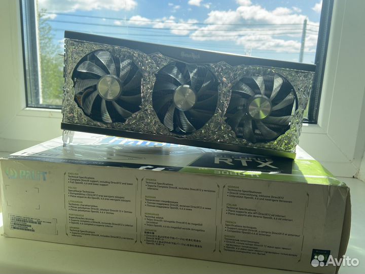 Видеокарта RTX 3080ti 12gb