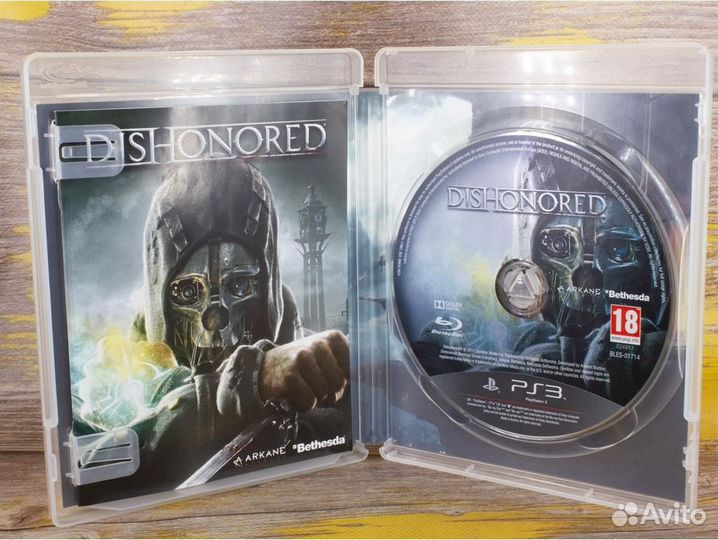 Диск PS3 dishonored (Б/У)